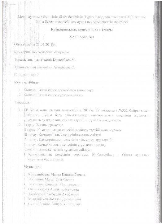 Қамқоршылық кеңесі