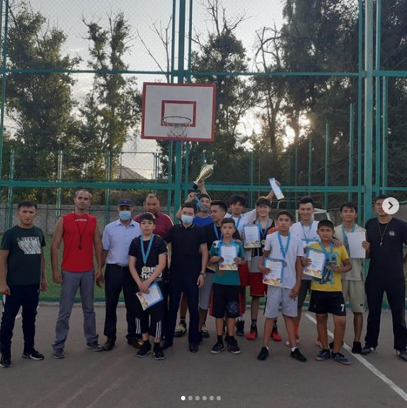 Қазақстан Республикасының Тәуелсіздігінің 30 жылдығына және 30 тамыз Конституция күніне арналған стритболдан өткен аудандық жарыста Тұрар Рысқұлов атындағы #20 жоббм оқушыларынан құралған команда ІІІ орынға ие болды