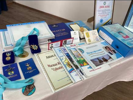 Мектепшілік шығармашылық есебі өткізілді.