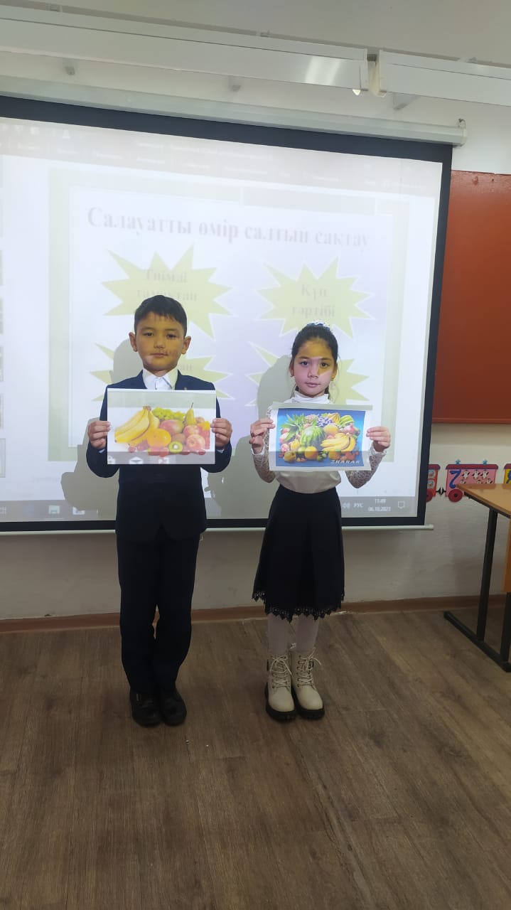 “Салауатты өмір салтын сақтау” тақырыбында тәрбие сағатын өткізді