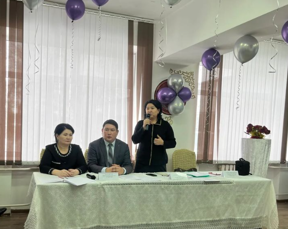Кәсіподақ ұйымының есеп беру жиналысы өтті.