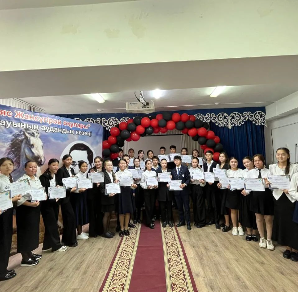 "Ілияс Жансүгіров оқулары" байқауының аудандық кезеңі болып өтті