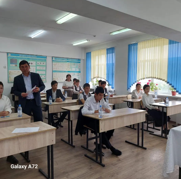 9 - сынып білім алушылары алгебра пәні бойынша мемлекеттік емтихан тапсырды