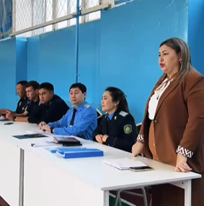 «Заң және тәртіп» бағыты бойынша кешенді іс-шара ұйымдастырылды