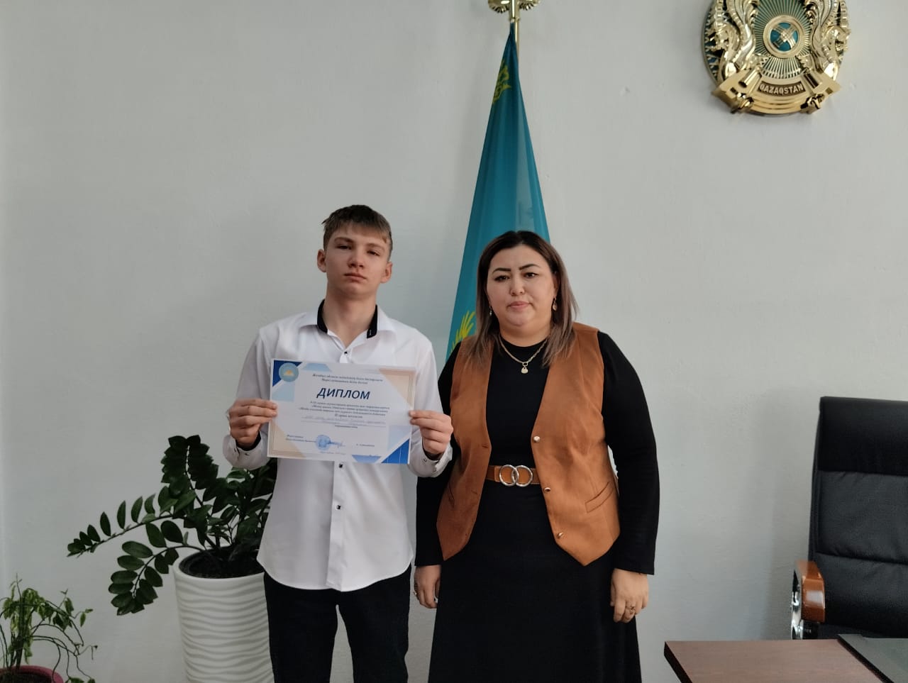 Призер - 2 место Конкурса юных историков " Моя малая родина".  Номинация " История и наследие моего края"