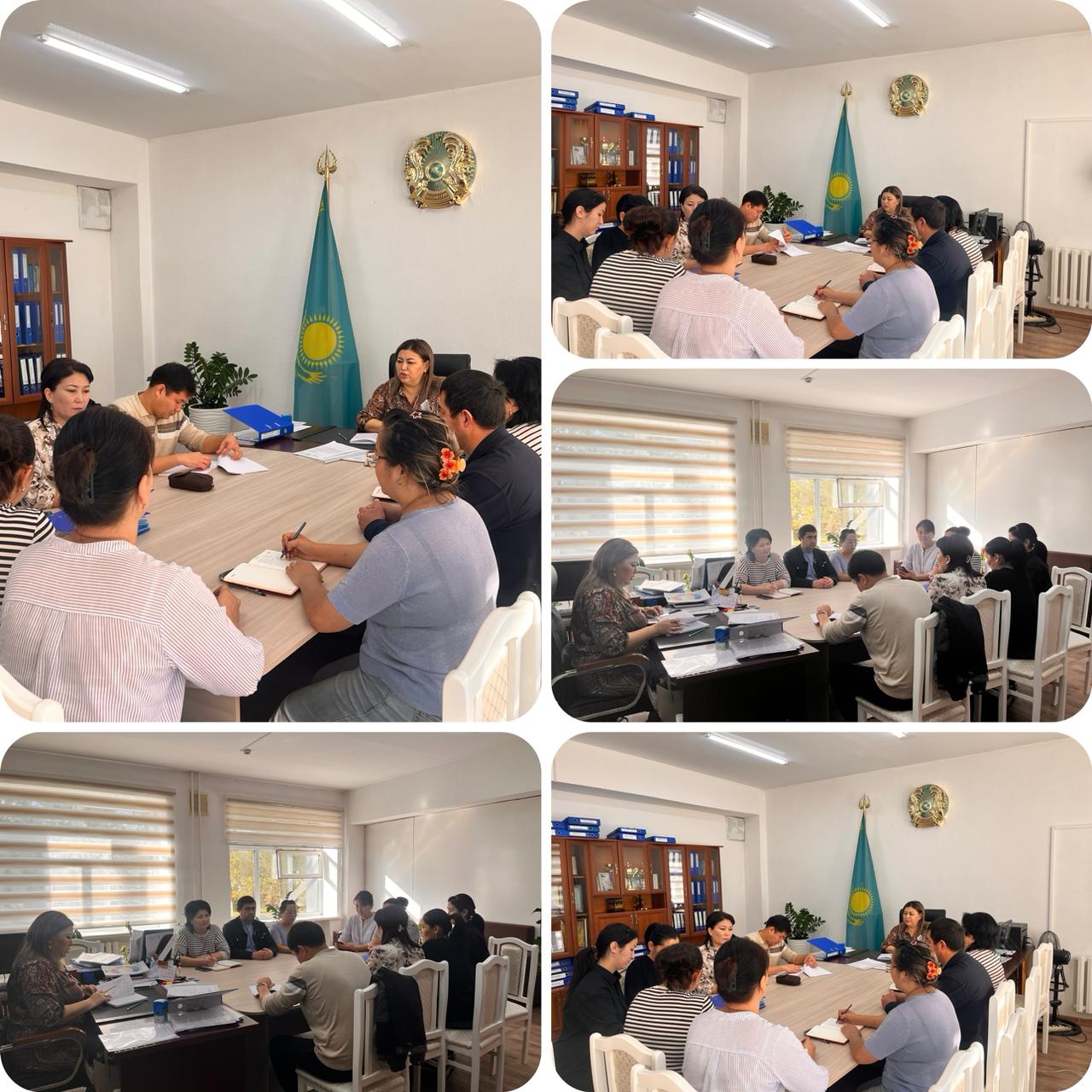 Мектеп әкімшілігінің жиналысы өткізілді